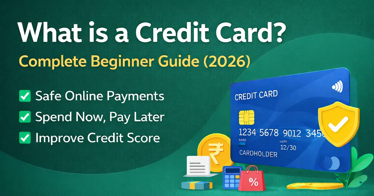 What is a Credit Card? Complete Beginner Guide