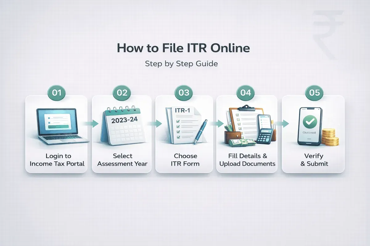 How to File ITR Online — Step by Step Guide